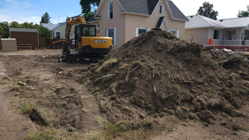 Excavation & General Construction by TD Contracting in Preston Idaho within the Cache Valley area near Logan Utah