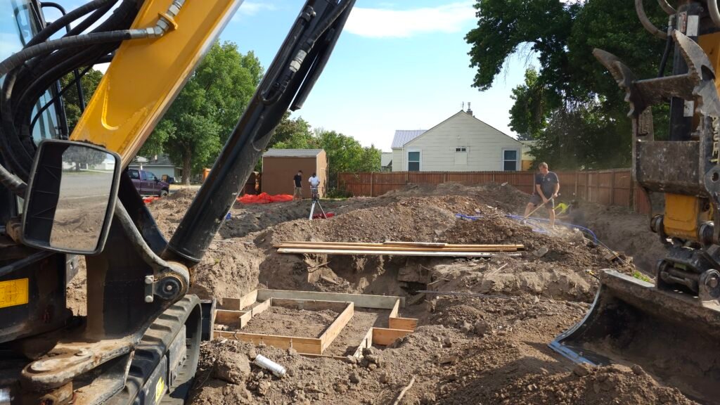 Excavation & General Construction by TD Contracting in Preston Idaho within the Cache Valley area near Logan Utah